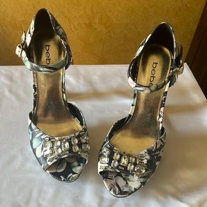 Rare! Bebe Mary Jane style heels